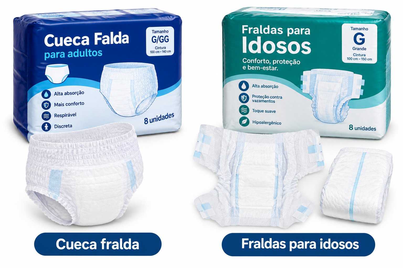 Fraldas para Idosos
